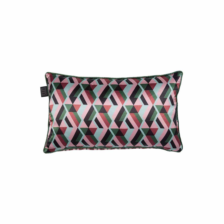 KAAT Amsterdam Phoeby Reversible Satin Cushion – Multi 30 x 50cm