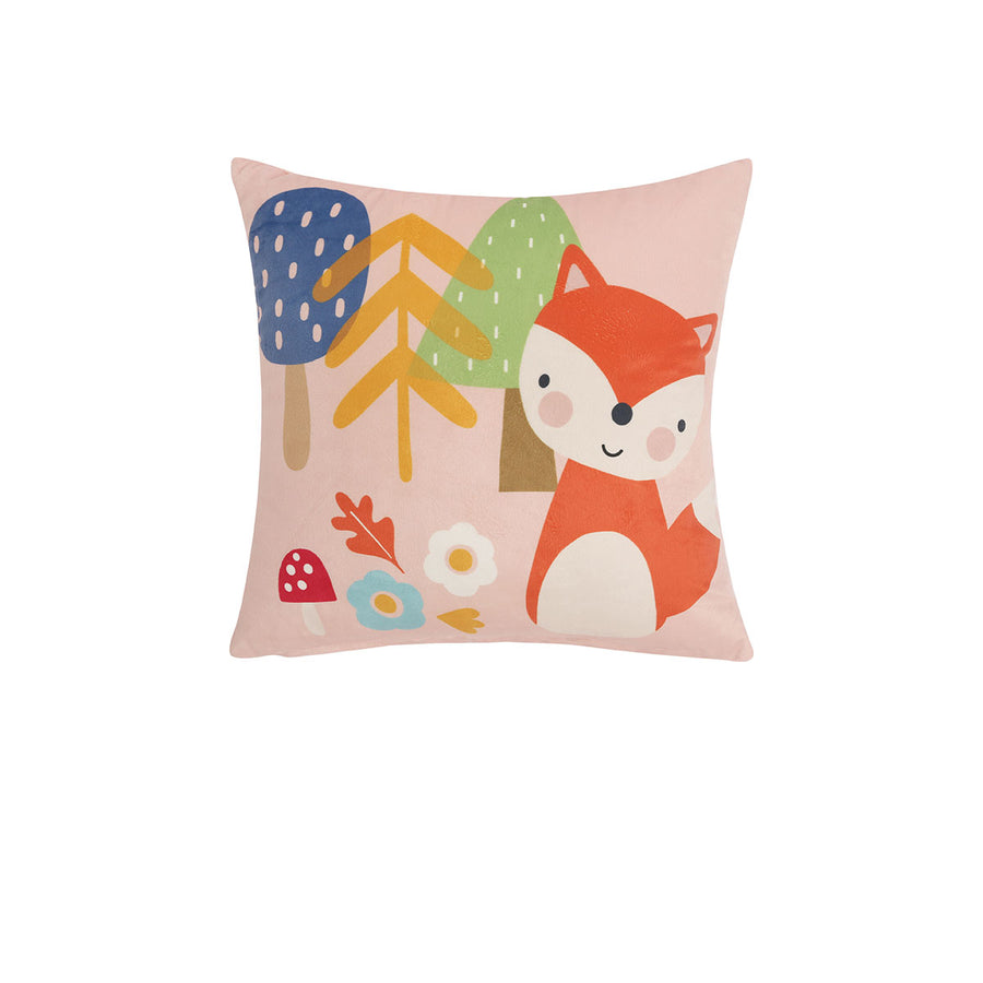 Happy Kids Rainbow Forest Glow in the Dark Quilt Cover Set, Single 140 x 210 cm - SuperSaverAU - view 1