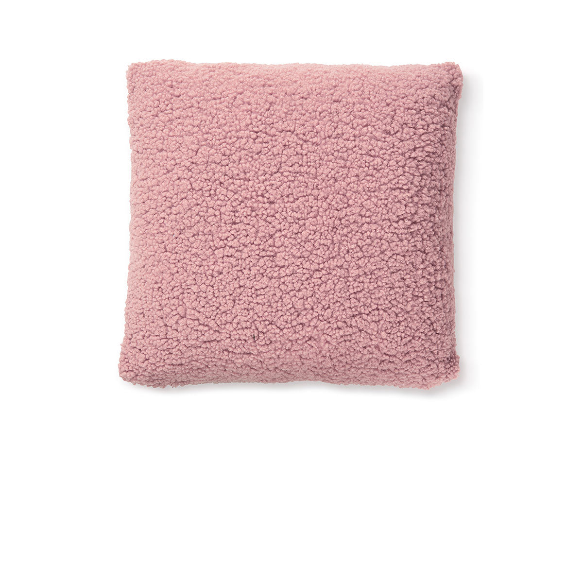 Bedding House Sherpa Filled Square Cushion 45 x 45 cm - Mauve, Soft Polyester - SuperSaverAU - view 1