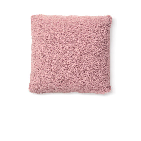 Bedding House Sherpa Filled Square Cushion 45 x 45 cm - Mauve, Soft Polyester - SuperSaverAU - view 1