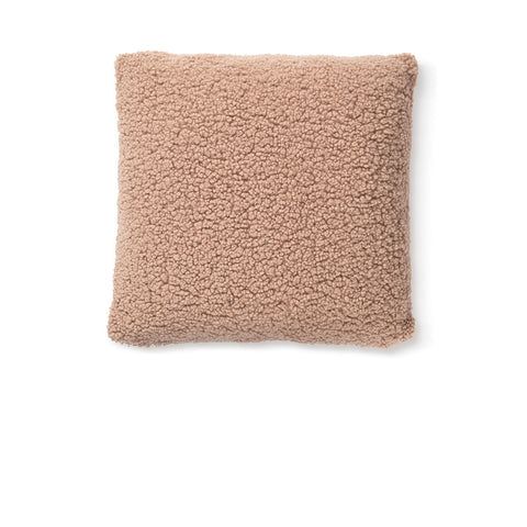 Bedding House Sherpa Filled Square Cushion 45 x 45 cm - Ochre, Soft Polyester - SuperSaverAU - view 1
