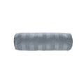 KAAT Amsterdam Softy Stripe Velvet Neckroll Cushion – Blue Grey 22 x 70cm