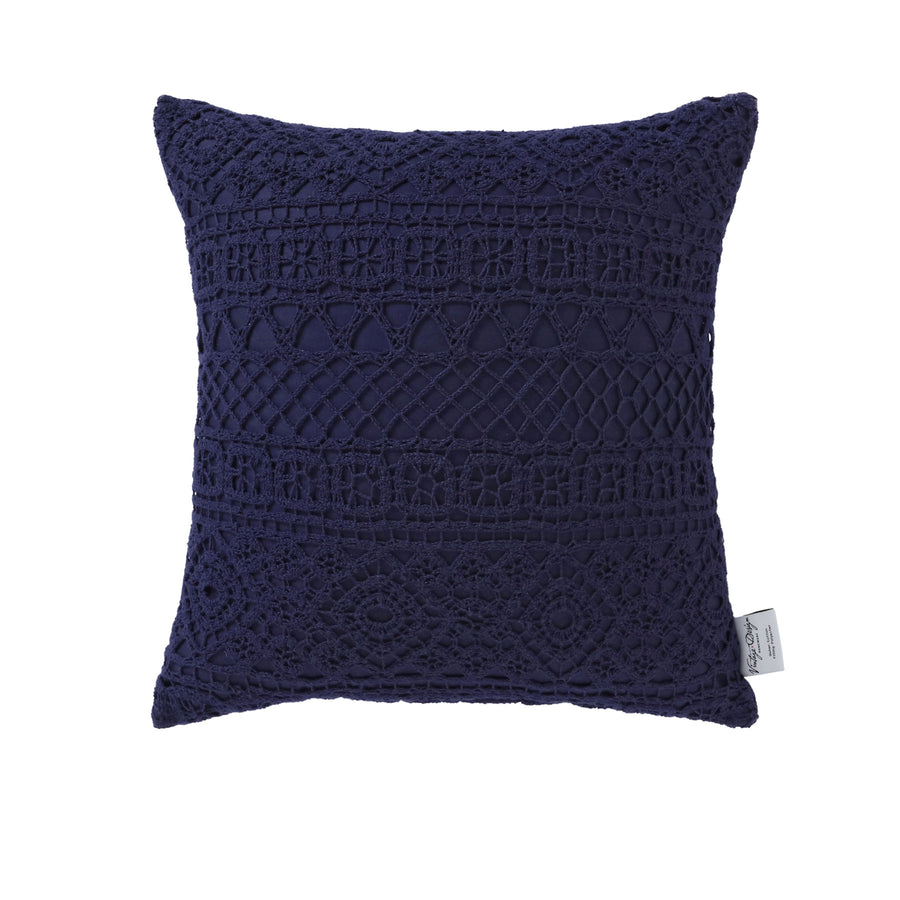Vintage Design Homewares Tenille Cotton Lace Cushion Cover 45 x 45 cm - SuperSaverAU - view 1