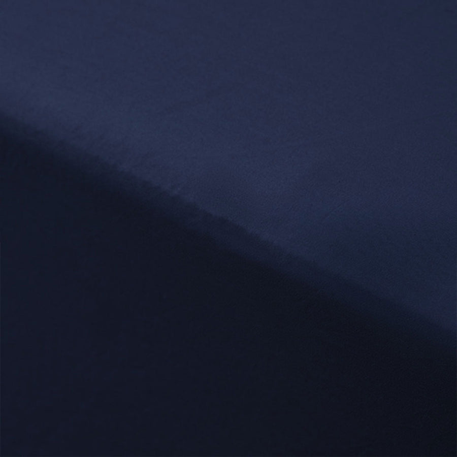 Accessorize 400TC Navy Bamboo Cotton Fitted Sheet 40cm Wall King Single - SuperSaverAU - view 1