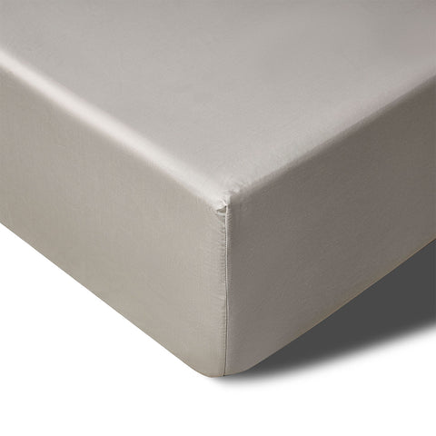 Accessorize 400TC Stone Bamboo Cotton Mega Fitted Sheet 50cm Wall King - SuperSaverAU - view 1