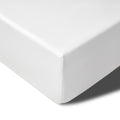 Accessorize 400TC Bamboo Cotton Mega Fitted Sheet 50cm Wall - White Queen
