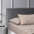Accessorize Lisa Green Washed Cotton Printed Fitted Sheet Set - Single - SuperSaverAU - view 1