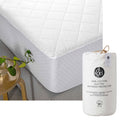 Accessorize Cotton Quilted Mattress Protector King - Breathable, Soft, Absorbent - SuperSaverAU - view 1