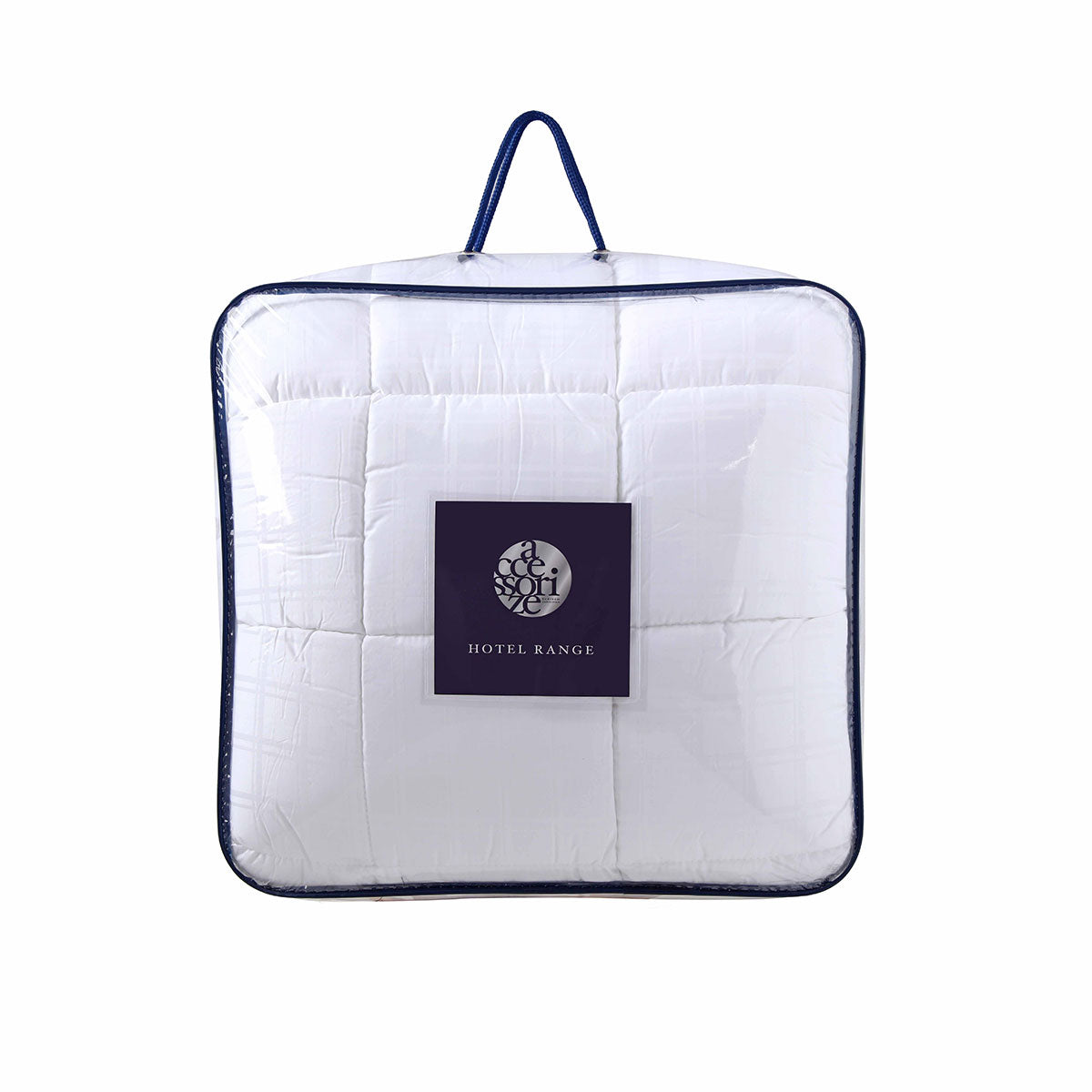 Accessorize Deluxe Hotel Mattress Topper 375TC Super King - Cotton & Polyester - SuperSaverAU - view 2