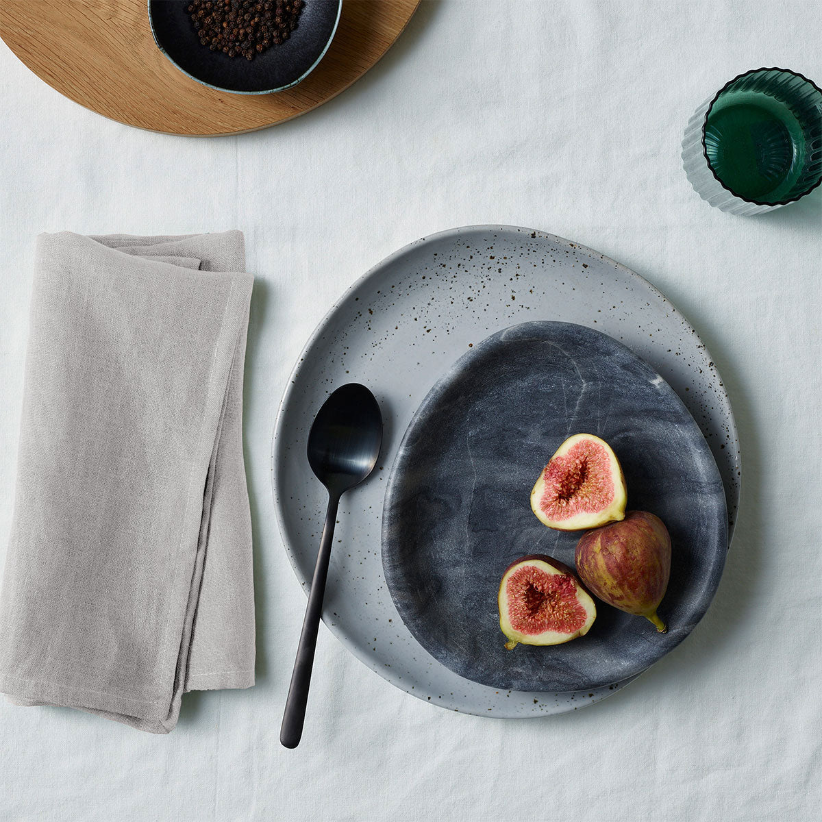 Vintage Design Homewares Set of 4 Napkins Linen Cotton or Hemp 50cm x 50cm - SuperSaverAU - view 1