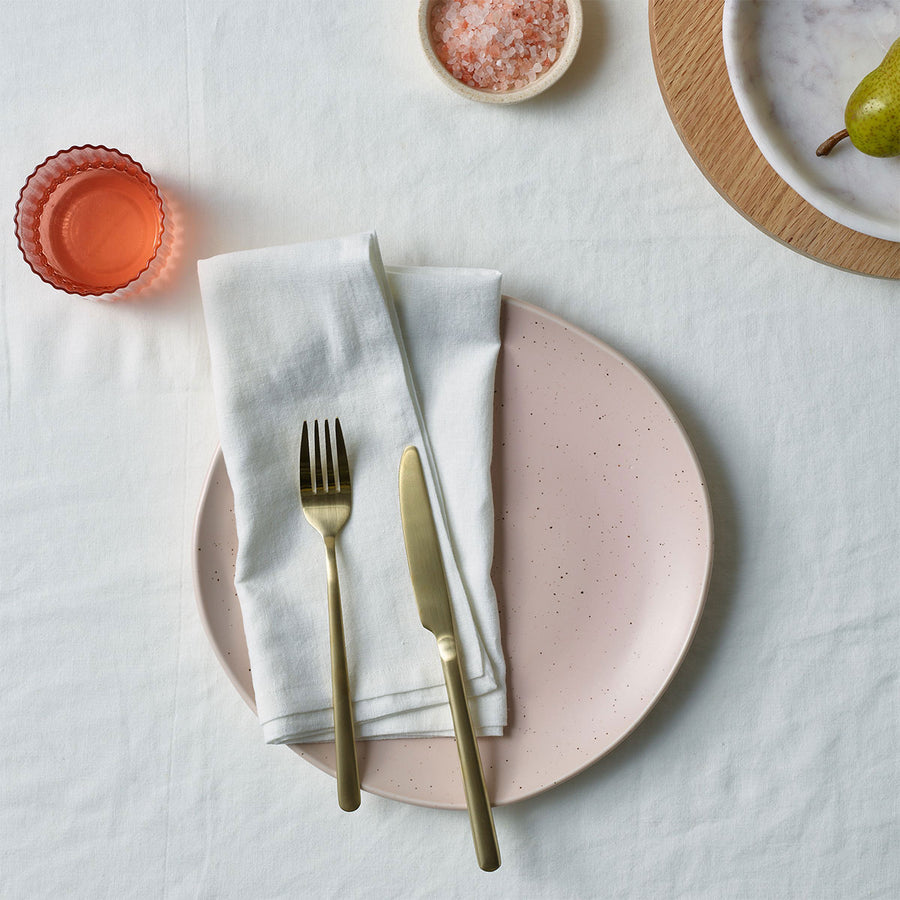 Vintage Design Homewares Set of 4 Napkins Linen Cotton or Hemp 50cm x 50cm - SuperSaverAU - view 1