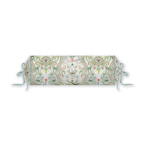 PIP Studio Curious Animal White Neck Roll Cushion 22x70 cm - Paisley Print Design - SuperSaverAU - view 1