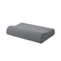 Accessorize Charcoal Cotton Rich Contour Pillowcase 40x60x12cm - Soft & Stylish - SuperSaverAU - view 1