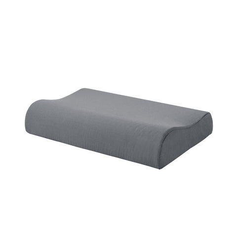 Accessorize Charcoal Cotton Rich Contour Pillowcase 40x60x12cm - Soft & Stylish - SuperSaverAU - view 1