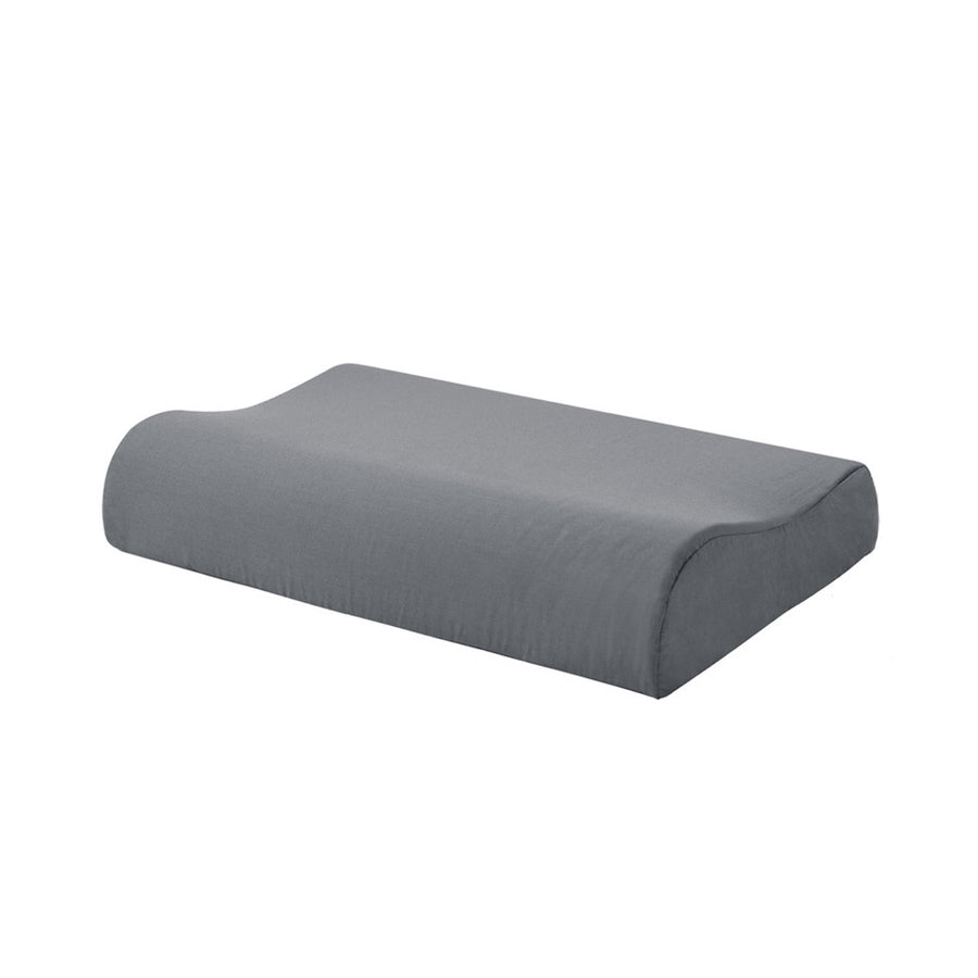 Accessorize Charcoal Cotton Rich Contour Pillowcase 40x60x12cm - Soft & Stylish - SuperSaverAU - view 1