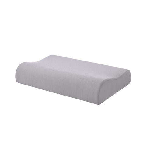 Accessorize Silver Cotton Rich Contour Pillowcase 40x60x12cm - Soft & Stylish - SuperSaverAU - view 1