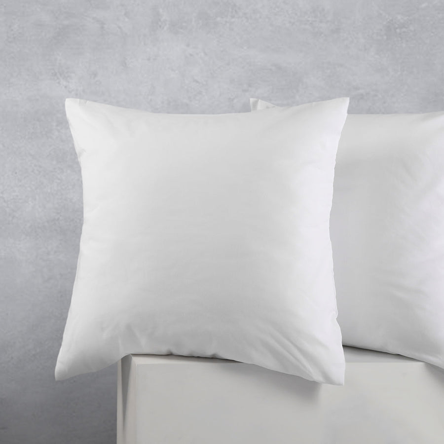 Accessorize Cotton Polyester European Pillowcases 65 x 65 cm - Solid Colour Design - SuperSaverAU - view 1