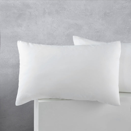 Accessorize Cotton Polyester Standard Pillowcases 48 x 73 cm - Solid Colour Design