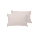 Accessorize White/Natural Piped Hotel Deluxe Cotton Standard Pillowcases - 2 x 48cm x 73cm - SuperSaverAU - view 1