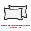 Accessorize Luxury Hotel Bedding Quilt Cover Set - 100% Cotton, Queen Size - SuperSaverAU - view 2
