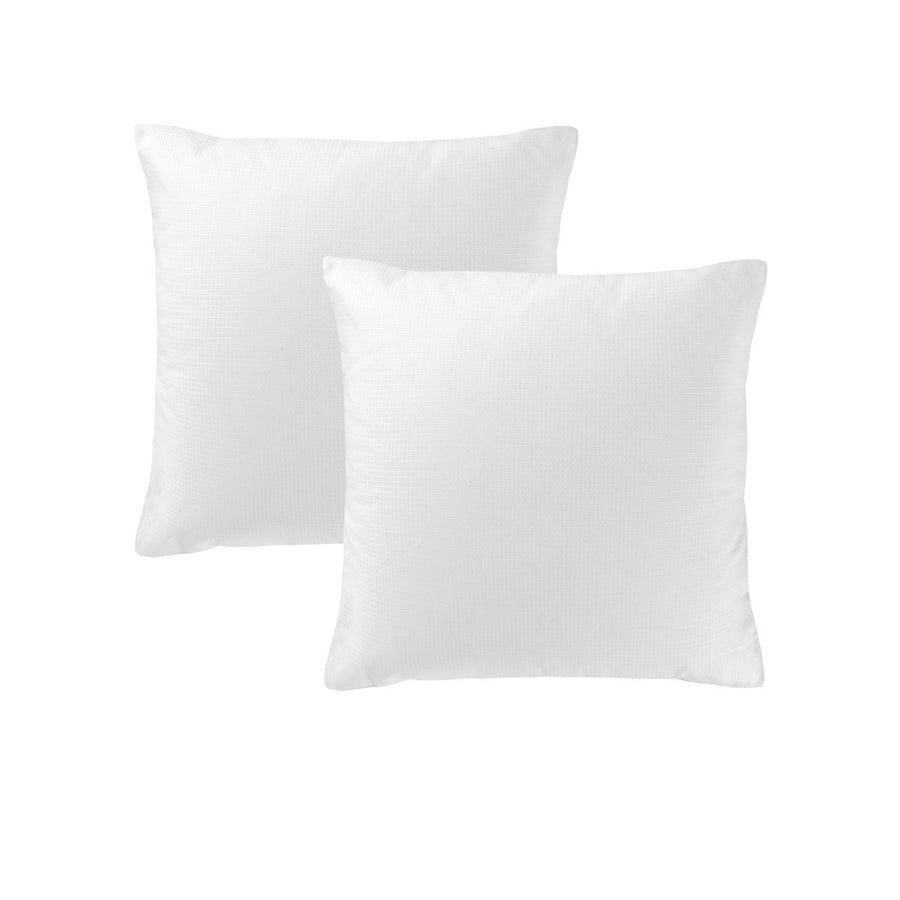 Accessorize Waffle White Cotton Quilt Cover Set - Queen, Soft & Breathable - SuperSaverAU - view 1