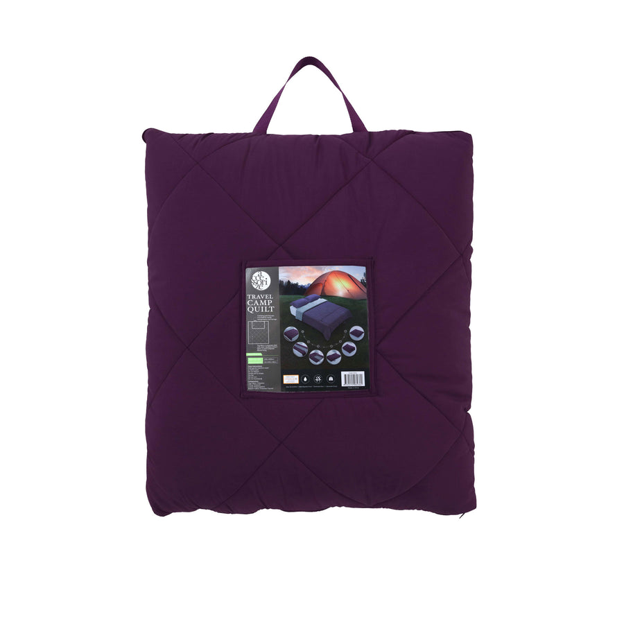 Accessorize Camp Quilt 230 x 205 cm - Water Repellent, Zip, Polyester Flannel - SuperSaverAU - view 1