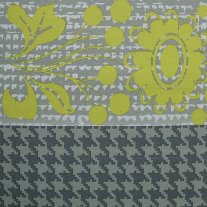 Big Sleep Ali Neon Quilt Cover Set Double - Basketweave Print, Microfiber