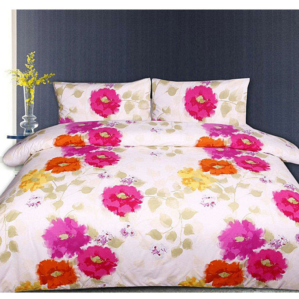 Accessorize Amelia Quilt Cover Set King - Floral Print Design, 245 x 210 cm - SuperSaverAU - view 1