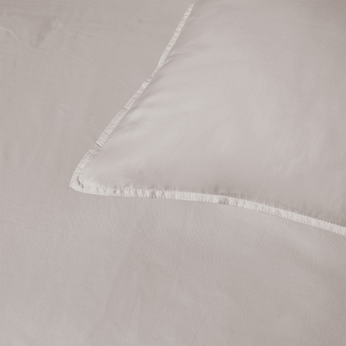 Accessorize 400TC Bamboo Cotton Quilt Cover Set - Stone Double