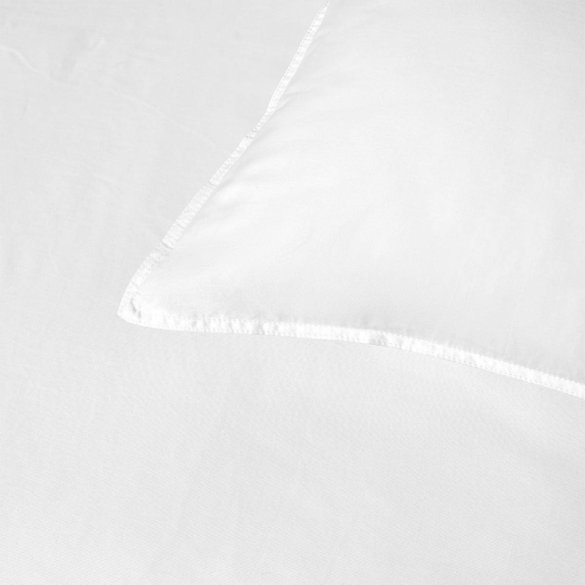 Accessorize 400TC White Bamboo Cotton Double Stitched Quilt Cover Set Super King - SuperSaverAU - view 2