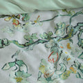 Bedding House Almond Blossom Grey Quilt Cover Set King - 100% Cotton Sateen - SuperSaverAU - view 2