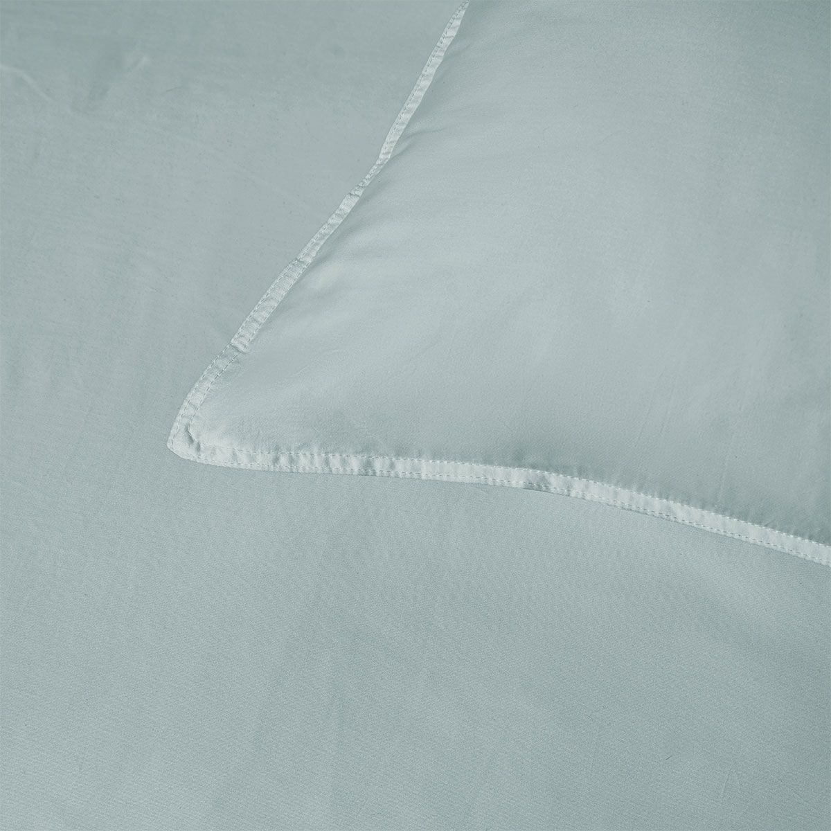 Accessorize 400TC Bamboo Cotton Quilt Cover Set – Double Sage, Sateen Double Stitch