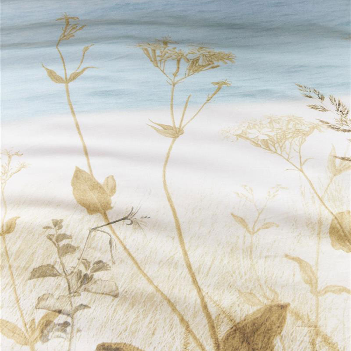 Bedding House Dunes Natural Cotton Quilt Cover Set Queen - Summer Seascape Print - SuperSaverAU - view 1