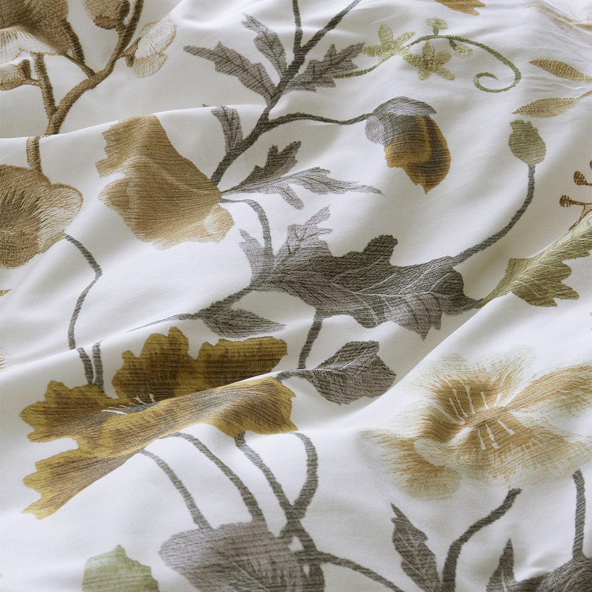 Bedding House Elizabeth White Cotton Sateen Quilt Cover Set King - SuperSaverAU - view 4