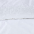 Riviera Maison Elowen White Cotton Quilt Cover Set Queen - Embroidered Design - SuperSaverAU - view 2