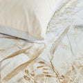 Bedding House Florine Sand Cotton Quilt Cover Set Queen - Meadow Landscape Print - SuperSaverAU - view 2
