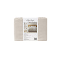 Vintage Design Homewares Natural French Linen Quilt Cover Set Single - Breathable, Machine Washable - SuperSaverAU - view 2