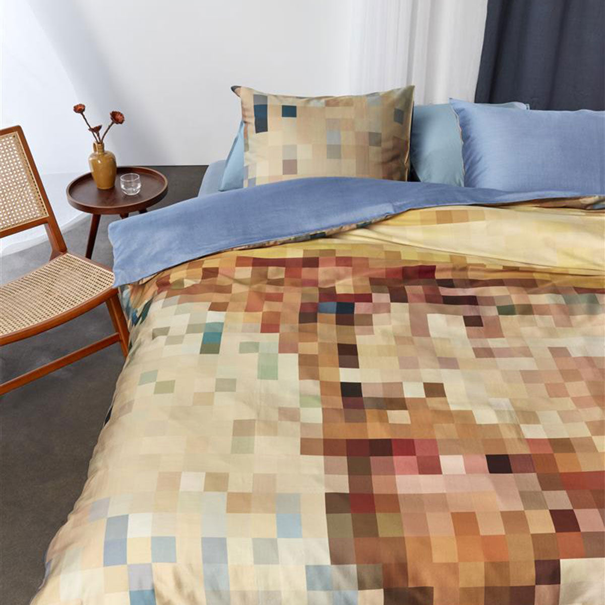 Bedding House Homage Multi Quilt Cover Set, 100% Organic Cotton Sateen, Queen - SuperSaverAU - view 3