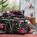 Bedding House Joy Multi Cotton Quilt Cover Set Queen - Floral Print, 144 TC - SuperSaverAU - view 1
