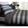 Accessorize Lizard Brown Jacquard Quilt Cover Set 180x210 cm with Pillowcases - SuperSaverAU - view 1