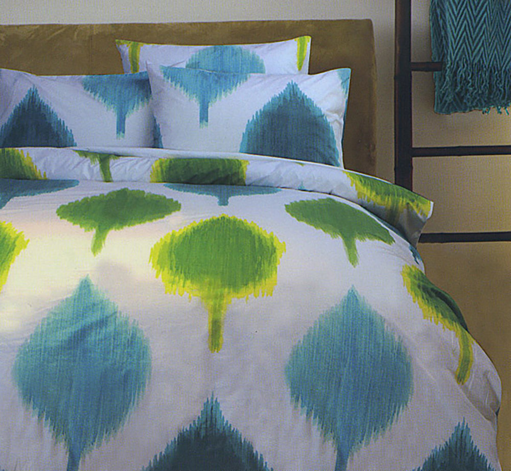 Accessorize Maple Leaf Quilt Cover Set - White, King