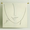 Accessorize Matisse Digital Printed Cotton Quilt Cover Set King - Facial Sketch Design - SuperSaverAU - view 2