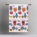 Happy Kids Monster Squad Glow in the Dark Quilt Cover Set Single, 180 Thread Count - SuperSaverAU - view 3