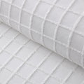 Vintage Design Homewares Parquet White Quilt Cover Set King - Polyester Cotton, Grid Pattern - SuperSaverAU - view 3