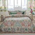 PIP Studio Pavoni Off White Quilt Cover Set, Queen, Nature Print Design, 100% Cotton - SuperSaverAU - view 1