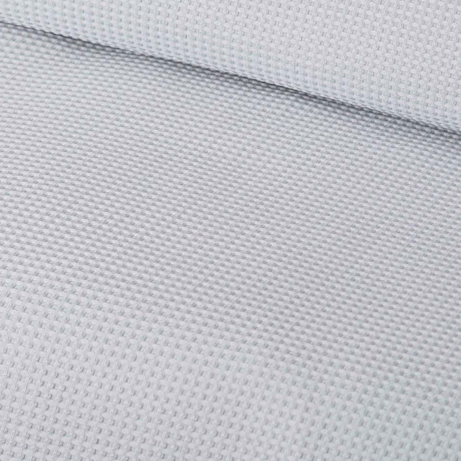 Accessorize Silver Waffle Polyester Quilt Cover Set King - Lightweight Comfort - SuperSaverAU - view 1