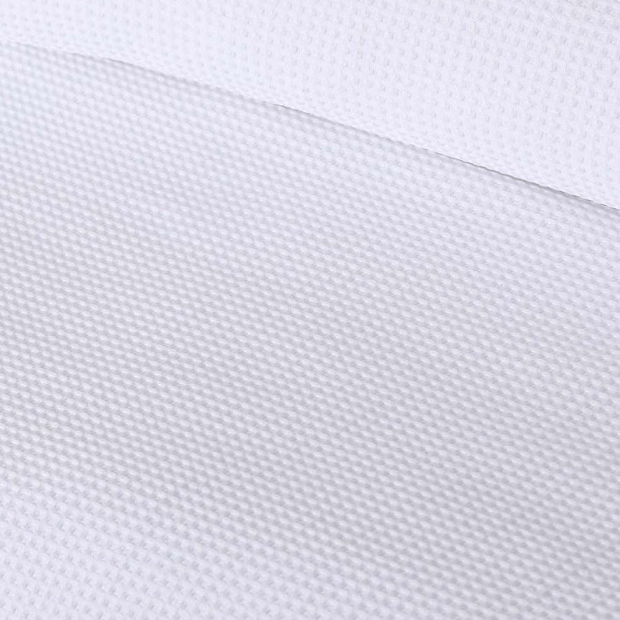 Accessorize White Waffle Polyester Quilt Cover Set King - Lightweight Comfort - SuperSaverAU - view 1