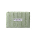 Vintage Design Homewares Reflections Sage Cotton Quilt Cover Set Queen - Chenille Stripes - SuperSaverAU - view 2