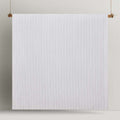 Vintage Design Homewares Reflections White Cotton Quilt Cover Set - Single, Chenille Stripes - SuperSaverAU - view 4