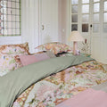 PIP Studio Saluti Grandi Pastel Cotton Quilt Cover Set King - Floral Print Design - SuperSaverAU - view 2